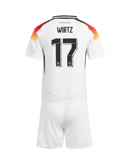 Germania Florian Wirtz #17 Maglia Gara Casa Repliche Europei 2024 Bambino